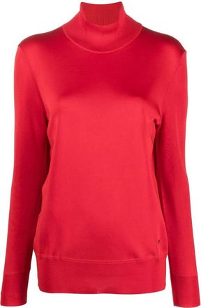 Tom Ford silk roll-neck jumper - women - Silk - M - Red