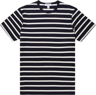Sunspel Klassiek T-shirt - Heren - T-shirts - Veelkleurig - XL - Katoen - Tops
