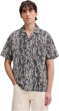 Karl Lagerfeld Hombre, Camisas, Negro, Talla: M