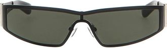 Alexander McQueen Stile Duemila Zonnebril - Dames - Zonnebrillen - Zwart - ONE Size - Accessoires