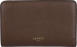 Lancel BCBG Textured Leather Zip Wallet