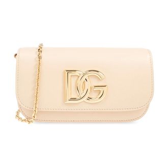Dolce & Gabbana Mujer, Bolsos, Beige, Talla: ONE Size