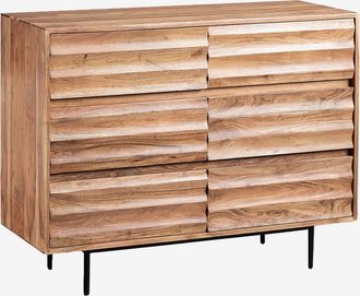 Sklum C&oacute;moda En Madera De Acacia Petter Sklum