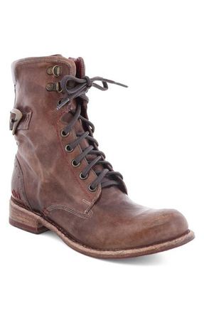 Bed St&uuml; Anne Bootie in Olive Rustic Tremolo at Nordstrom, Size 10