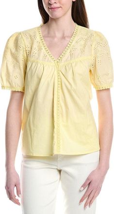 ANNA KAY Anna Kay Clem Embroidery Top