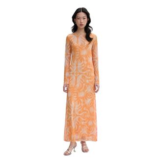 Never Fully Dressed Maxi Jurk - Dames - Maxi kleedjes - Veelkleurig - S - Kleedjes