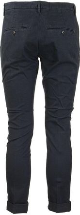 Dondup Mens Pantalone Gaubert - Black Cotton - Size 30 (Waist)
