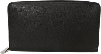 Louis Vuitton Pre-owned Wallets, male, Black, Size: ONE SIZE Pre-owned Leather wallets
