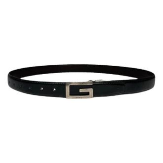 Gucci Pre-owned Vintage Belt - female - Gucci Vintage - Vintage Belts - Black - ONE SIZE - Pre-owned