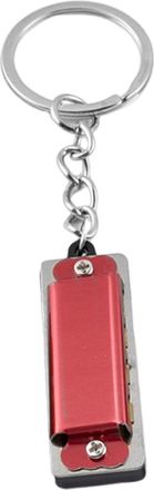 Generic Mini Harmonica Keyring - Pocket Harmonica Keychain, 1.34x0.51x0.43 Inches Stylish Harmonicas Keychain Toy | Novelty Music Accessory, Portable Musical 