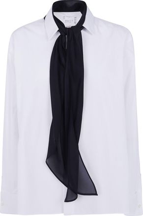 sacai Shirt Popeline Popeline Shirt