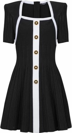 Balmain Mujer, Vestidos, Negro, Talla: S