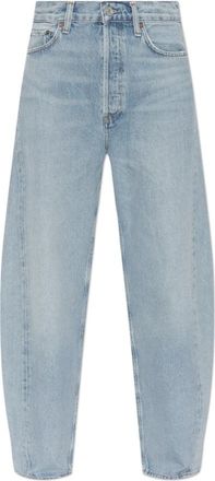 A Gold E Loose-fit Jeans - Dames - Loose Fit Jeans - Blauw - W24 - Jeans
