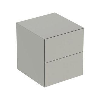 Keramag Keramag - Geberit One Armario Lateral Con Dos Cajones, 45x49.2x47cm