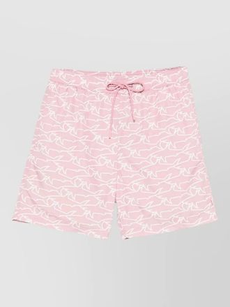 Paul & Shark portofino swim shorts sharks waves print