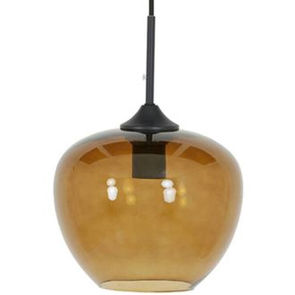 Light & Living Light & Living - l&aacute;mpara colgante - Mayson - &aacute;mbar - vidrio - &Oslash;