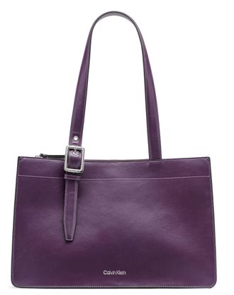 Calvin Klein Havana Novelty Havana Novelty Organizational Tote Calvin Klein Womens Tote Bag, prugna, &Uacute;nico