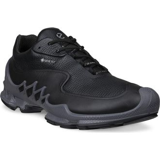 Ecco Bio AEX Gore-Tex Waterproof Sneaker in Black at Nordstrom, Size 11-11.5Us