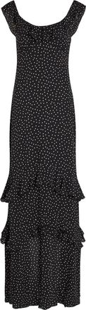 Reformation Tripoli Polka dot Chiffon Maxi Dress - Multicoloured - 12 (UK16 / XL)