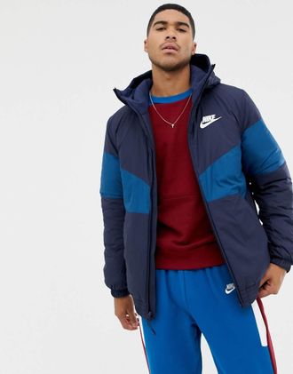 Nike Giacca a vento imbottita blu navy 928861-451