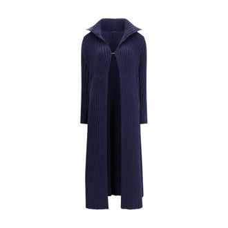 Balenciaga Blue Polyester Full-Length Womens Jacket