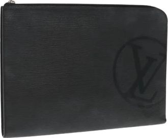 Louis Vuitton Pre-owned Vintage Epi Clutch - Dames - Vintage Clutch - Zwart - ONE Size - Leer - Vintage