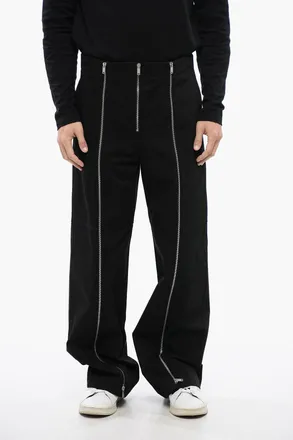 Jil Sander Pantaloni A Vita Alta Con Zip Jil Sander