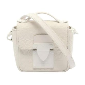Louis Vuitton Pre-owned Pico S Lock Taurillon Monogram Handbag - - Pre-owned - Uomo - Beige - ONE SIZE
