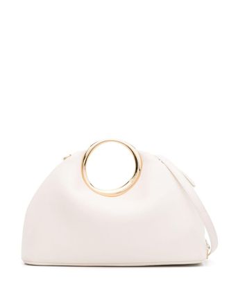 Jacquemus Le Calino leather tote bag - women - Cotton/Lamb Skin - OS - Neutrals