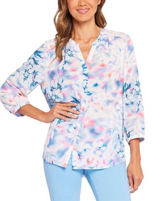 NYDJ Nydj Pintuck Blouse