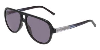 DKNY DK556S 001 Womens Sunglasses Black Size 57