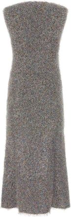 Jil Sander Womens Brushed Polyester Blend Dress Multicolor Nylon