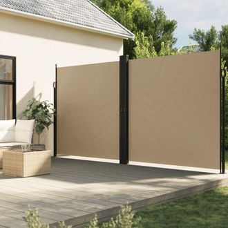vidaXL Toldo Lateral Retr&aacute;ctil Beige 220x1200 Cm Vidaxl