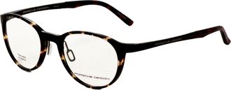 Porsche Design Unisex 51 mm Havana Eyeglasses