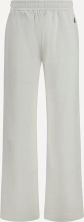 Moncler Pantaloni con applicazione logo Woman XS