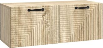 vidaXL Mueble Para Tv De Pared Roble Sonoma 78,5 X 31 X 30 Cm Vidaxl
