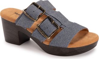 Muk Luks Myra Sandal in Denim at Nordstrom, Size 7.5