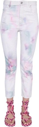 Isabel Marant Wool Printed Jeans-Donna