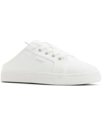 Roxy Womens Roxy Sunny Stroll Sneakers White Round Toe Comfort Shoes ZAP1429