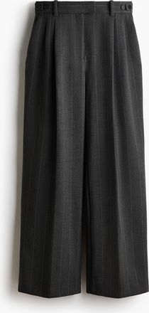 H&M Elegante Hose - Grau