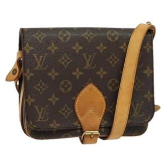 Louis Vuitton Pre-owned Cross Body Bags, female, Brown, Size: ONE SIZE Pre-owned Vintage Monogram Shoulder Bag