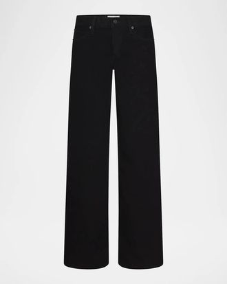 Frame Denim The Gray Straight-Leg Jeans
