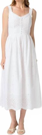 Paige Riesling Dress In White