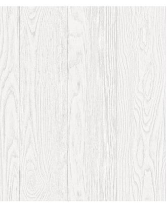 InHome Inhome Timber White Peel & Stick Wallpaper