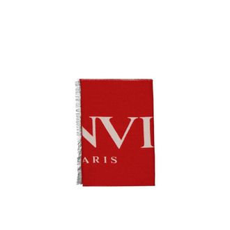 Lanvin Winter Scarves, female, Red, ONE SIZE, Wool And Silk Scarf