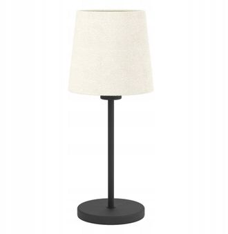 Eglo Eglo Febres L&aacute;mpara De Mesa Negro Y Blanco 44 Cm