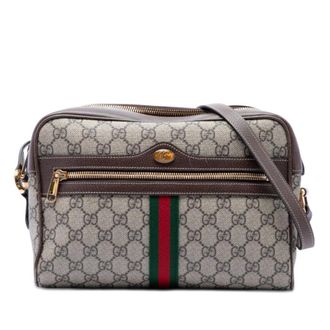 Gucci Pre-owned Gucci GG Supreme Ophidia Crossbody Unisex LG63TBM15WWNDU5S
