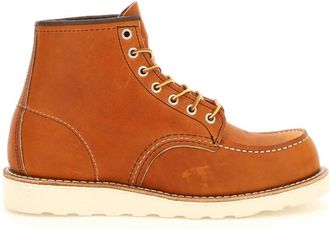Red Wing Shoes Klassieke Moc Toe Boots - Heren - Veterlaarzen - Bruin - 42 EU - Leer - Schoenen