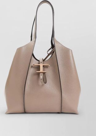 Tod's small shopping shoulder bag textured top handle