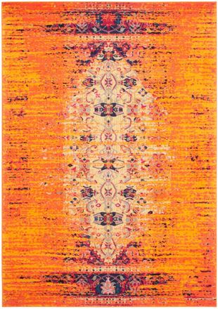 Safavieh Alfombra naranja/multicolore 201 x 279 cm